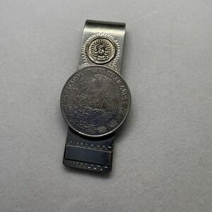 Vintage Mexico Sterling Silver 1960s Stamped Money Clip